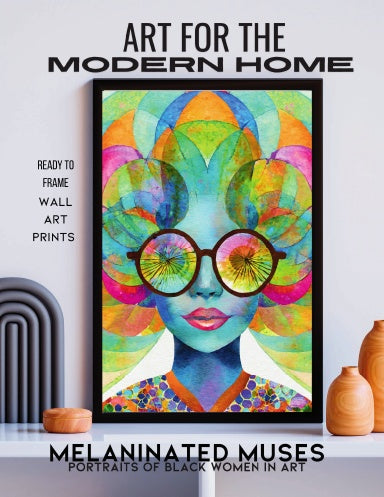 Melinated Muses: Art for the Modern Home Art Print Book